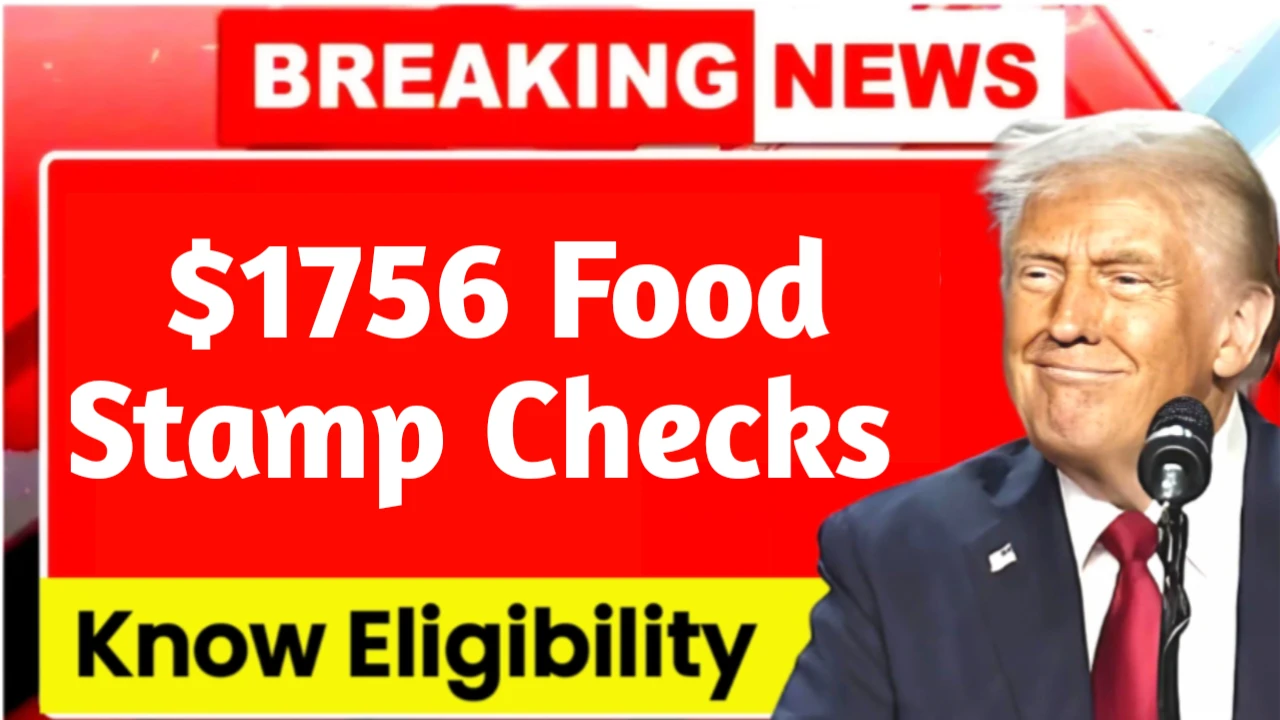 $1756 Food Stamp Checks