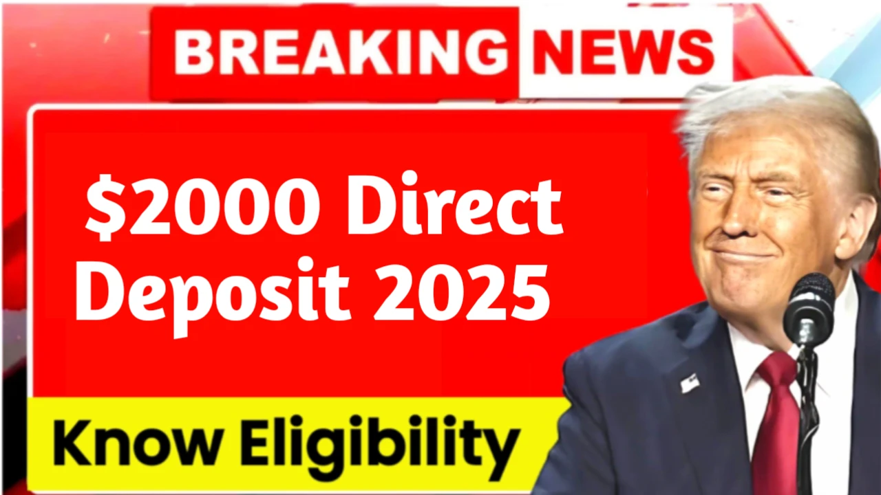 $2000 Direct Deposit