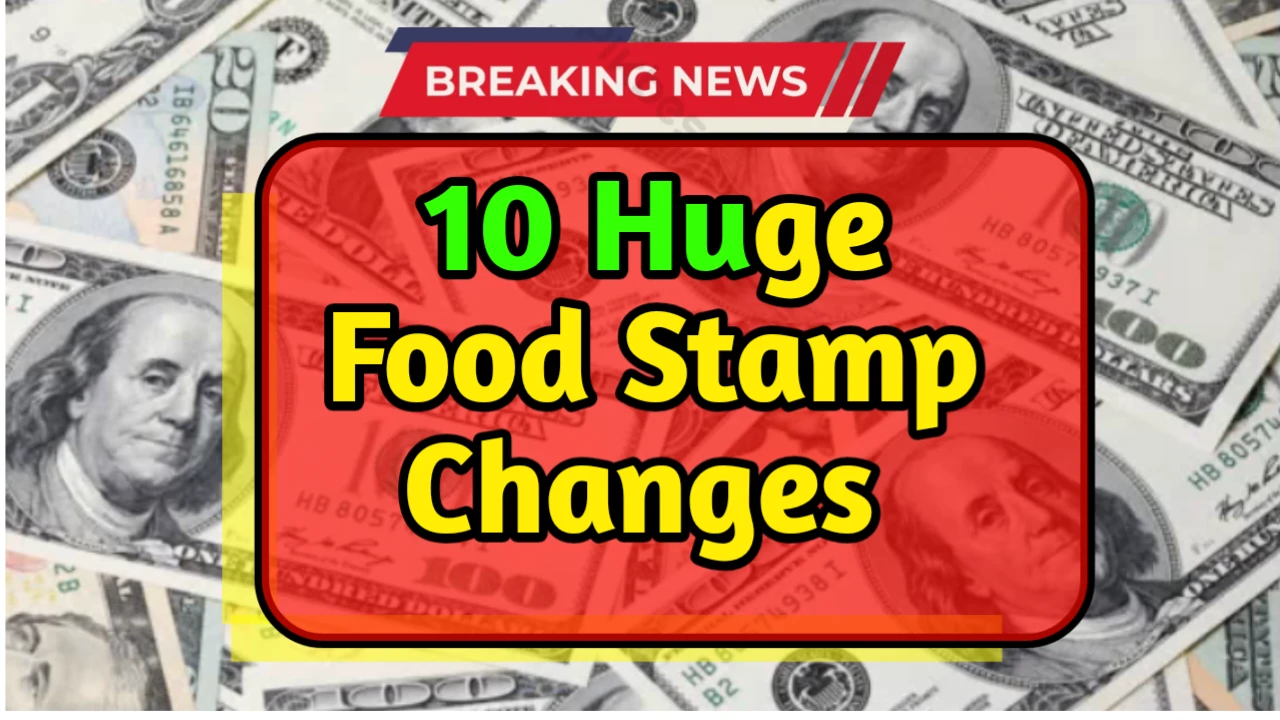 Food Stamp Changes
