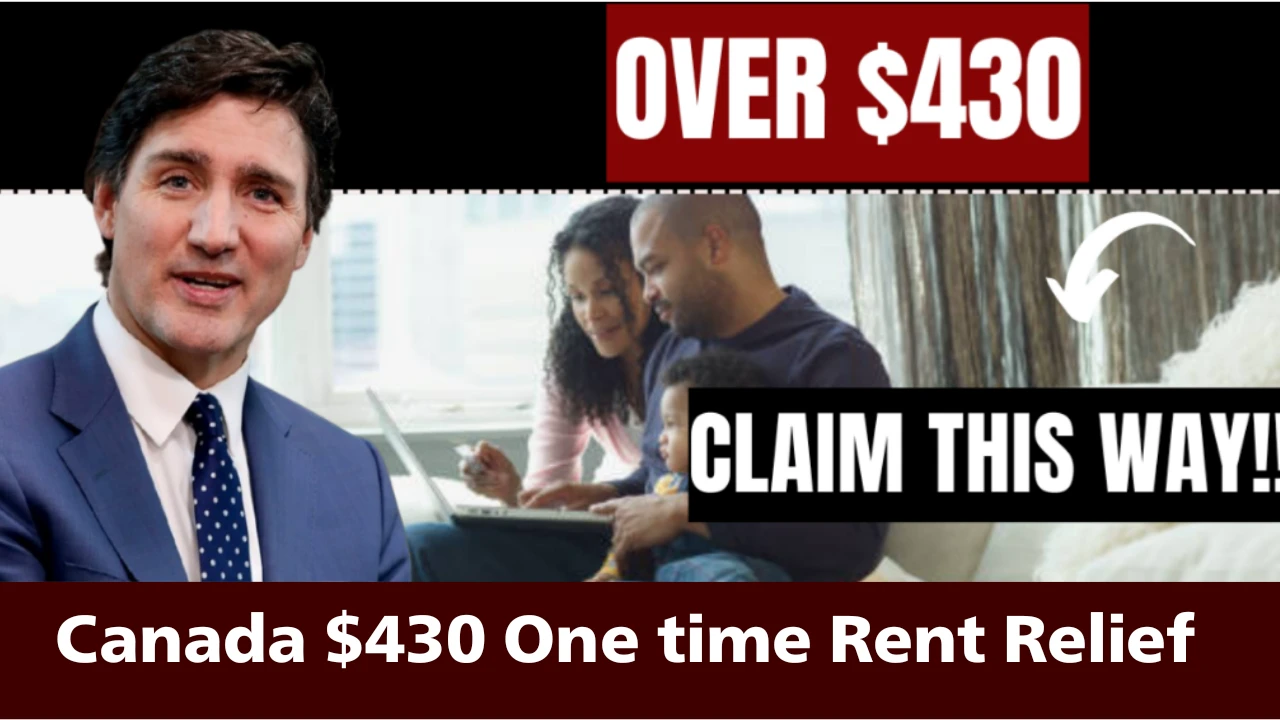 $430 Canada One-Time Rent Relief