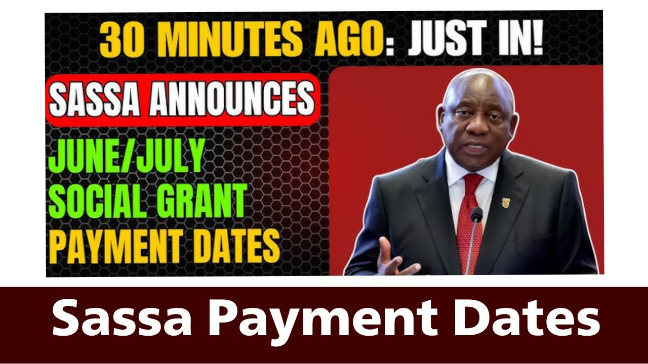 SASSA Payment Dates 2025