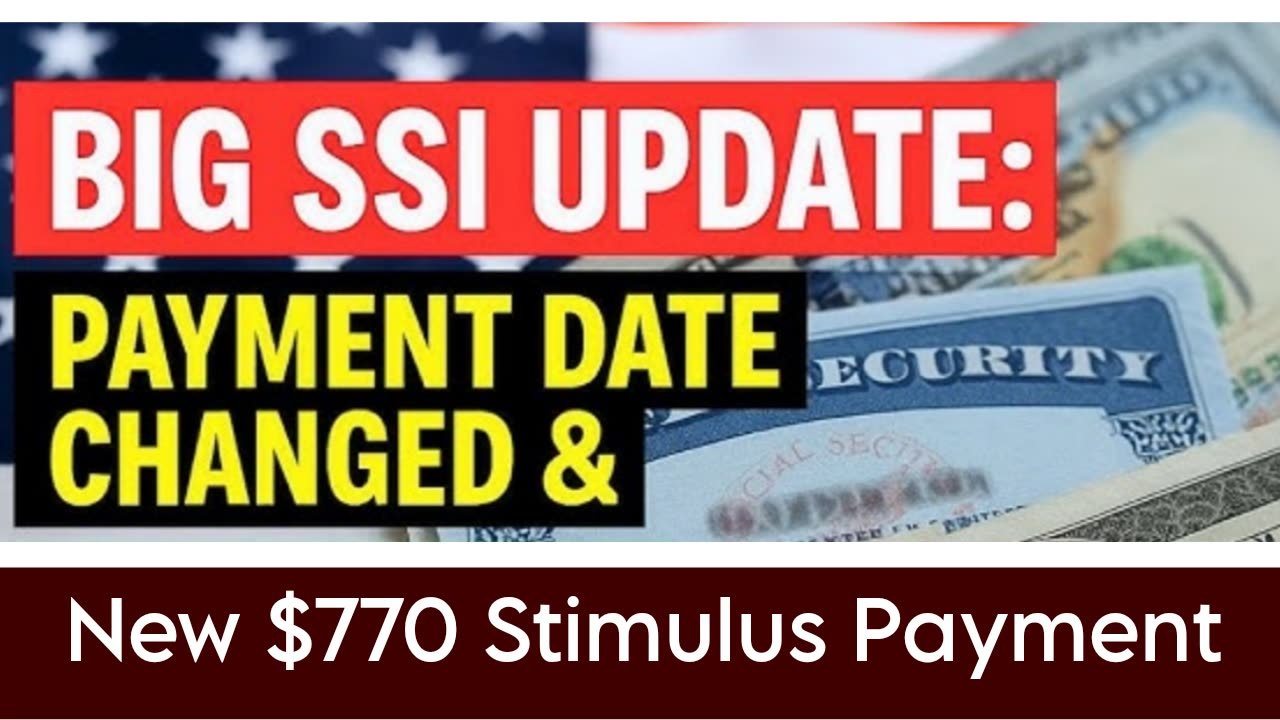 $770 Stimulus Payment