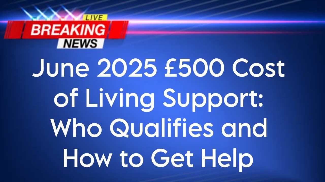 £500 Cost of Living Support
