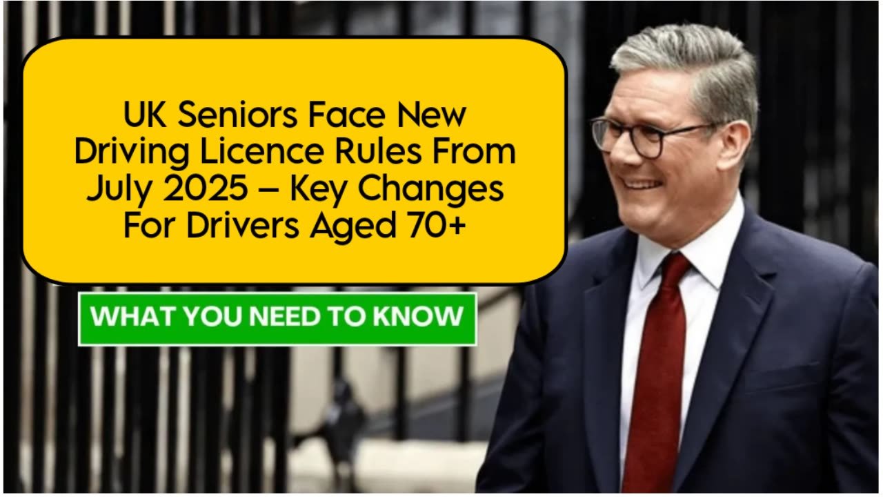 UK Seniors Face New Driving Licence