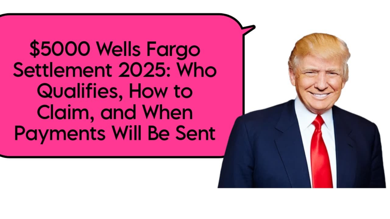 $5000 Wells Fargo Settlement