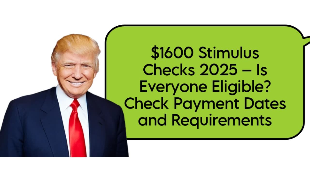 $1600 Stimulus Checks