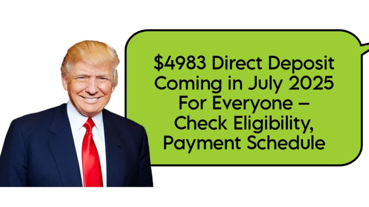 $4983 Direct Deposit Coming