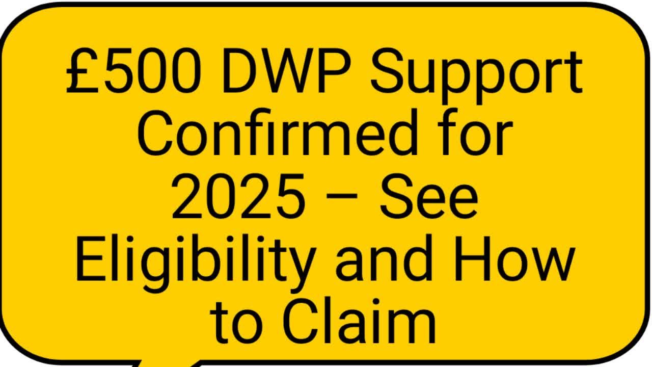 £500 DWP Support